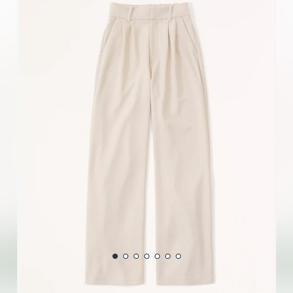 Tailored Wide Leg Pants
